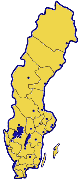 Sverige-kartan
